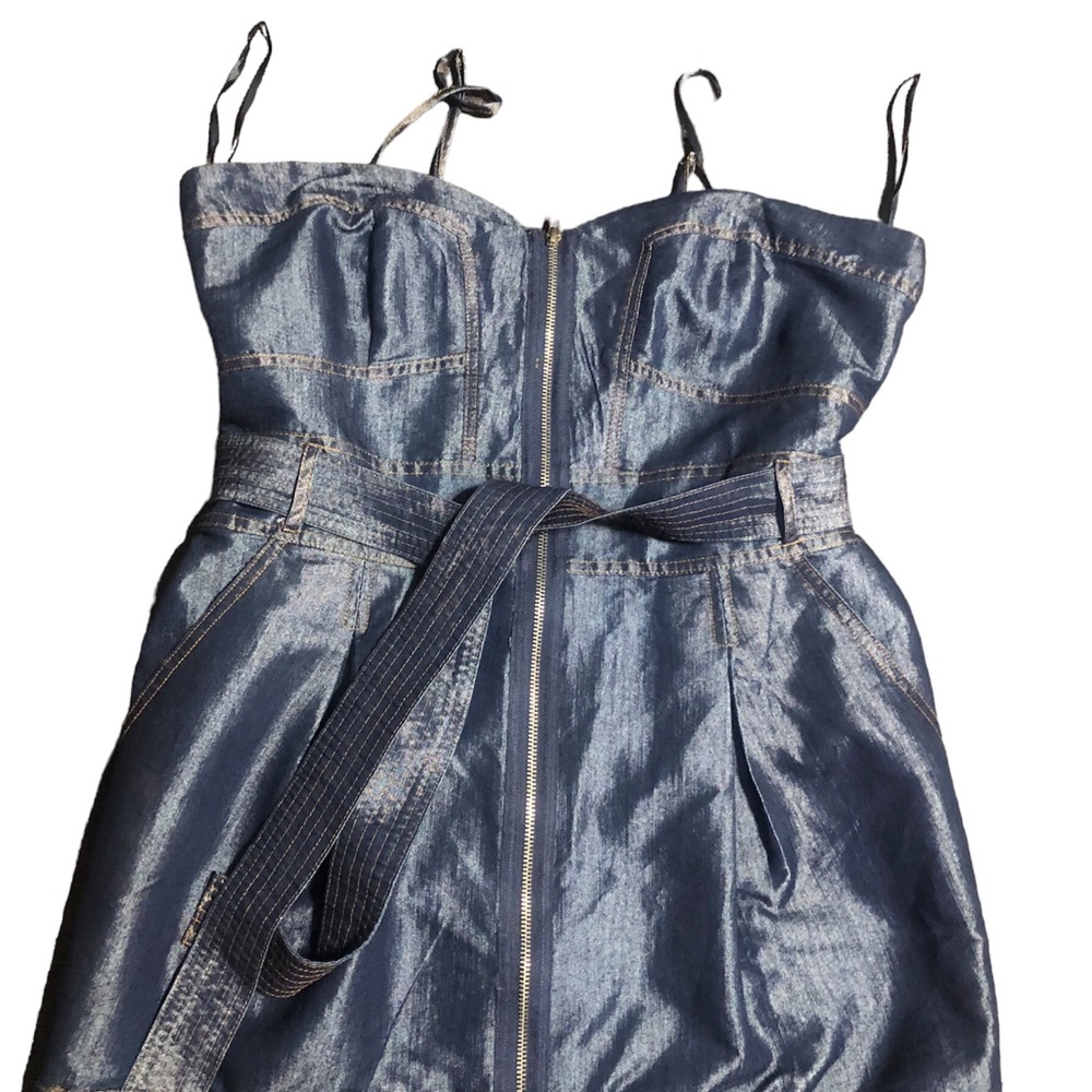 Denim sundress by Roommates. - Picture 5 of 11